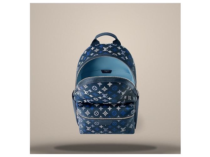 Louis Vuitton Discovery Rucksack PM Blau - Ansicht 4
