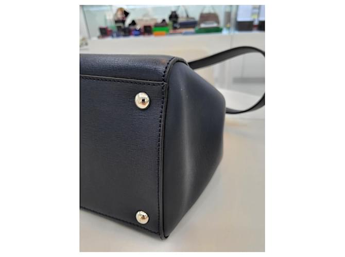 Fendi Borsa a spalla Tote Medium Navy Blu - vista 10