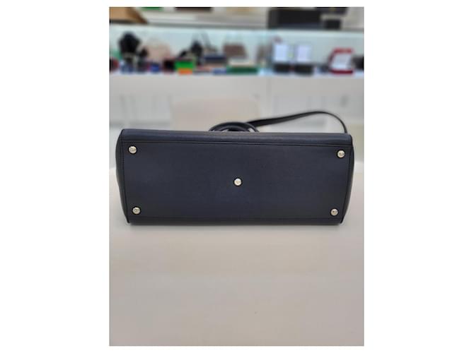 Fendi Borsa a spalla Tote Medium Navy Blu - vista 7
