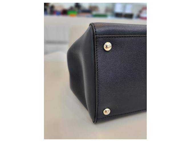 Fendi Borsa a spalla Tote Medium Navy Blu - vista 9
