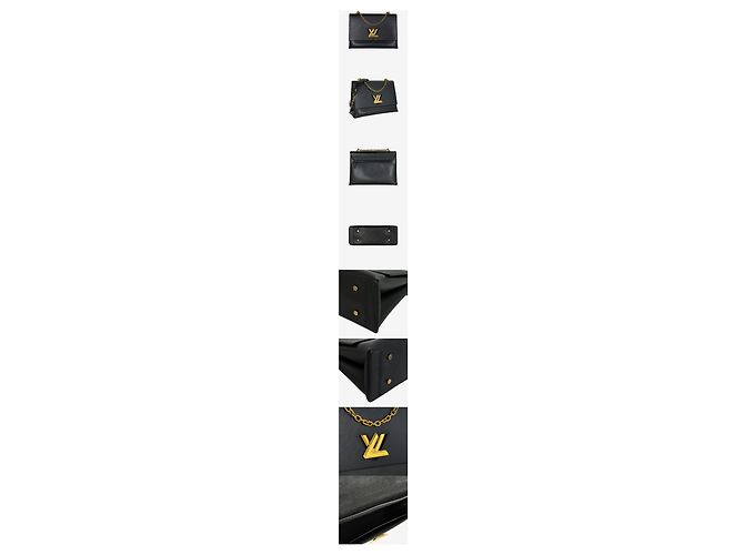 Louis Vuitton Twist Epi Chain Bag GM Black Nero - vista 2