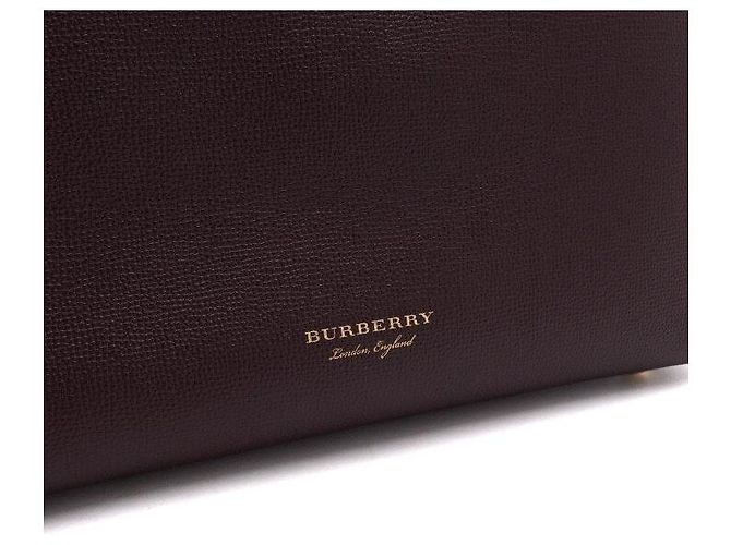 Burberry Bolso Tote y Bolso de Hombro House Check Derby Banner Medium - vista 8