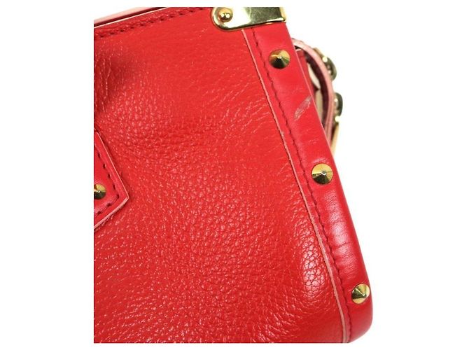 Louis Vuitton Borsa Tote Red PM Repanoo Rosso - vista 13