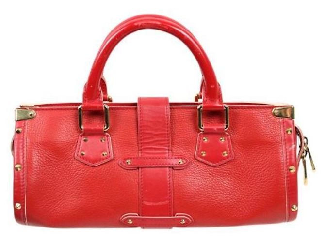 Louis Vuitton Borsa Tote Red PM Repanoo Rosso - vista 3