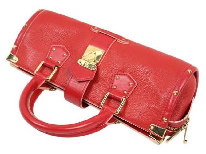 Louis Vuitton Borsa Tote Red PM Repanoo Rosso - vista 7