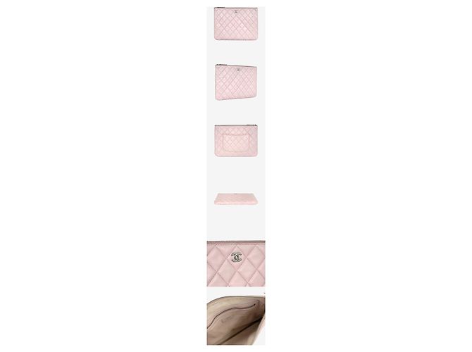 Chanel Classic Clutch New Medium Pink SKU Rosa - vista 2
