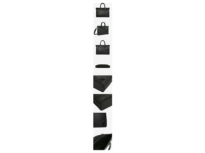 Louis Vuitton Borsetta Slim Taiga Nera Nero - vista 2