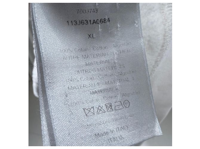 Dior Oblique Terry Hoodie White B-Grade XL Weiß - Ansicht 9