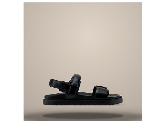 Louis Vuitton Sandalo Mare Comfort Black Nero - vista 3