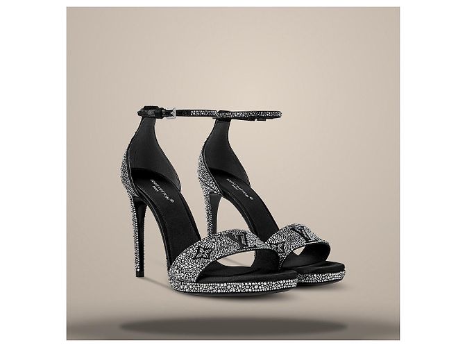 Louis Vuitton Sandali con zeppa Gala Black Nero - vista 2