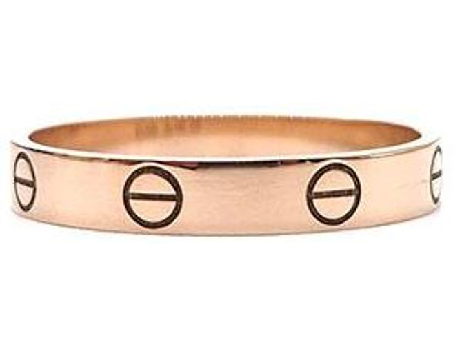 Anello Cartier Love Small Oro Rosa - vista 2