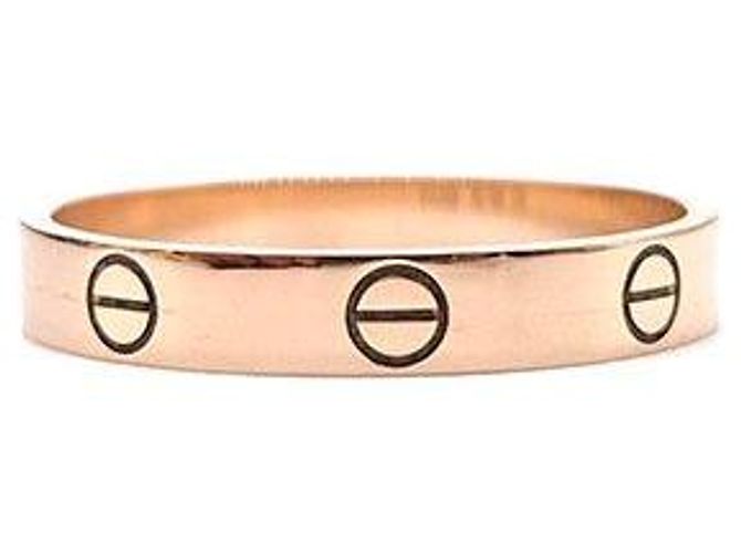 Anello Cartier Love Small Oro Rosa - vista 3