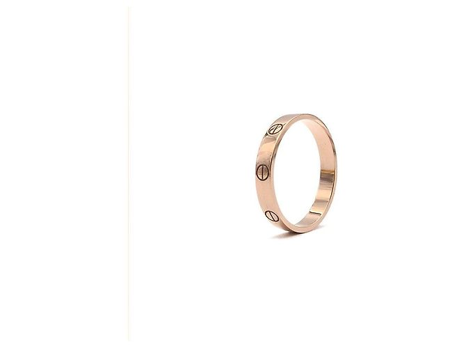 Anello Cartier Love Small Oro Rosa - vista 5