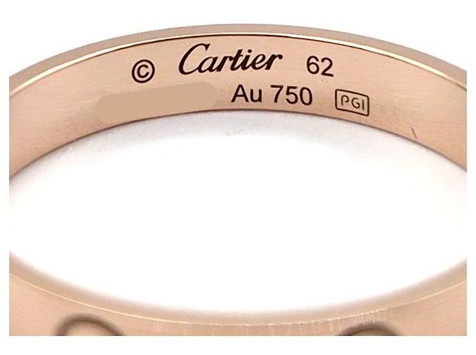 Anello Cartier Love Small Oro Rosa - vista 6