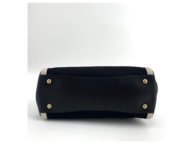 Prada Saffiano Canvas Tote Bag Weiß - Ansicht 15