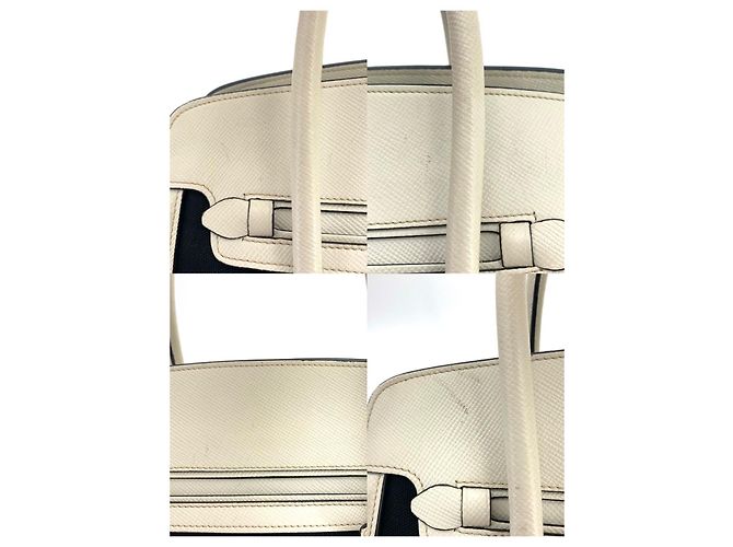 Prada Saffiano Canvas Tote Bag Weiß - Ansicht 17