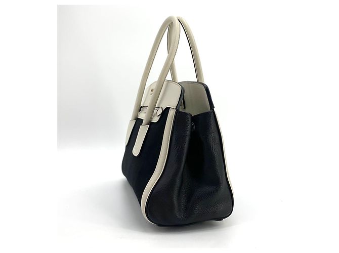 Prada Saffiano Canvas Tote Bag Weiß - Ansicht 4