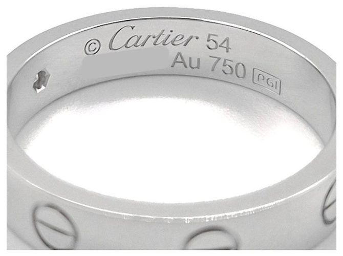 Cartier Diamond Love Ring Weißgold - Ansicht 6