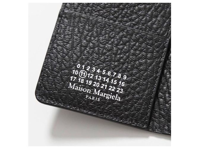 Maison Martin Margiela Classic Leather Card Holder Black - view 6