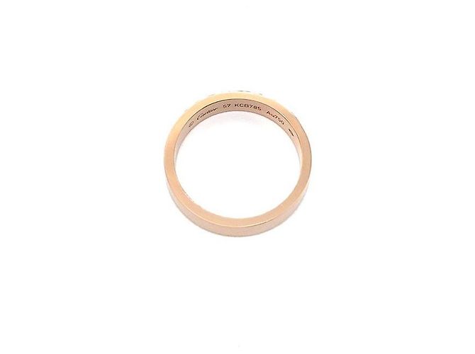 Anello Cartier C De Ring Oro Rosa - vista 4