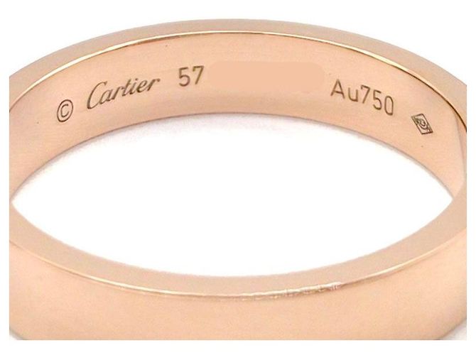 Anello Cartier C De Ring Oro Rosa - vista 6