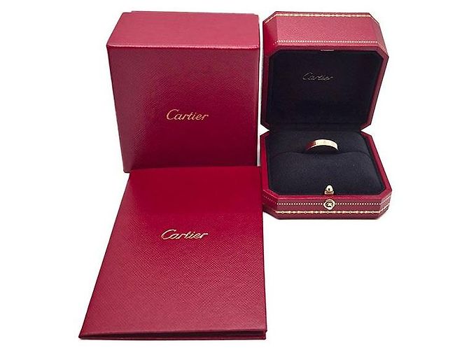 Anello Cartier C De Ring Oro Rosa - vista 7