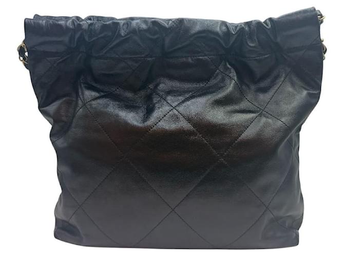 Chanel Black Gold Two-Pocket Small Nero - vista 4