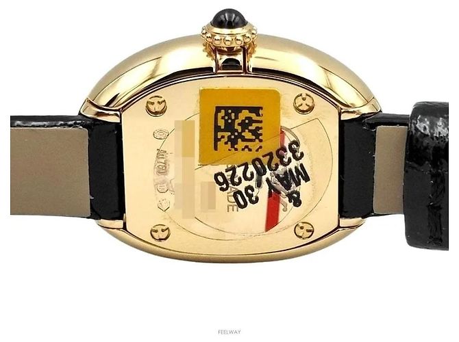 Cartier Mini Gold Uhr Golden - Ansicht 2