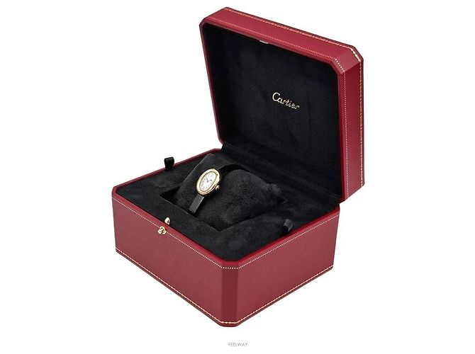 Cartier Mini Gold Uhr Golden - Ansicht 6