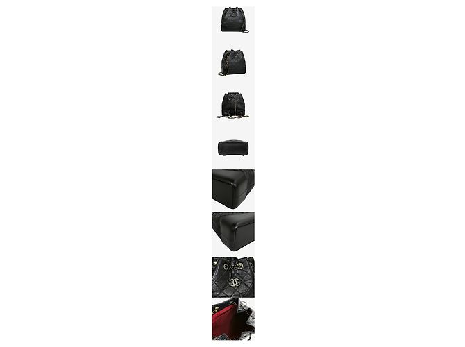 Chanel Zaino Gabrielle Small Black Nero - vista 2