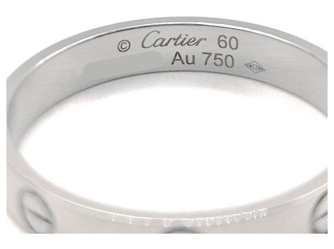 Cartier Love Ring Small Weißgold - Ansicht 6