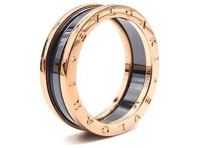 Bulgari Bzero1 Keramikring Rose Gold Pink - Ansicht 5