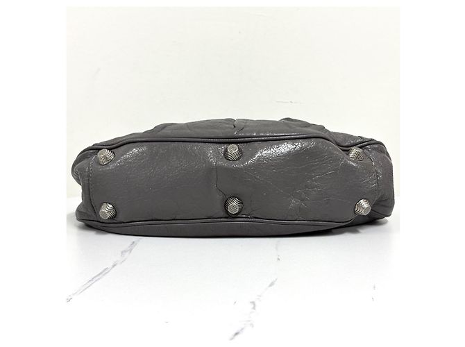 Balenciaga Borsa a tracolla Le Cagole Small Marrone - vista 10