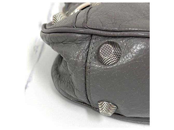 Balenciaga Borsa a tracolla Le Cagole Small Marrone - vista 11