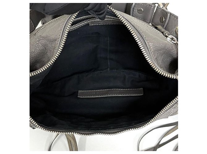 Balenciaga Borsa a tracolla Le Cagole Small Marrone - vista 13