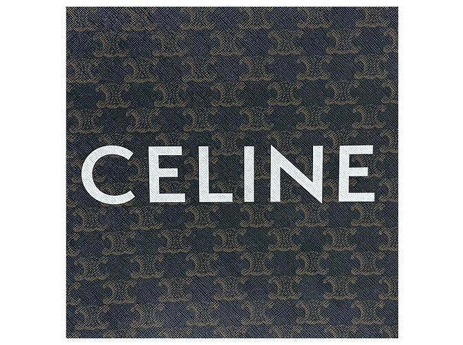Céline Triomphe Vertical Cabas Kleine Tote Bag Braun - Ansicht 7
