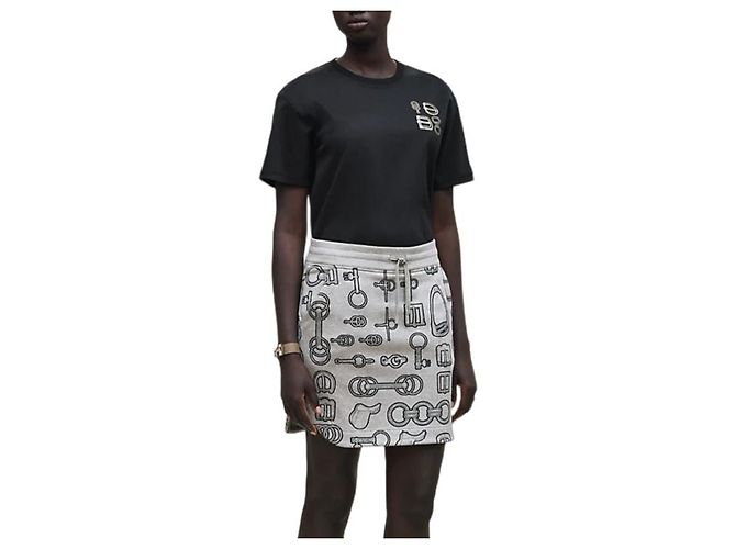 Hermès Minifalda para mujer en gris Castaño - vista 2