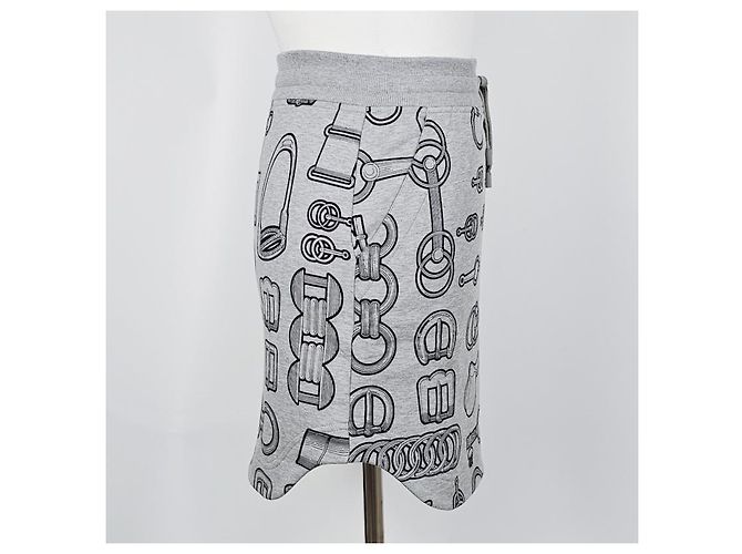 Hermès Minifalda para mujer en gris Castaño - vista 7