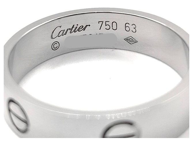 Cartier Love Ring Weißgold - Ansicht 6