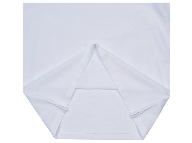 Hugo Boss T-Shirt für Herren mit Deresino-Badge Weiß - Ansicht 8