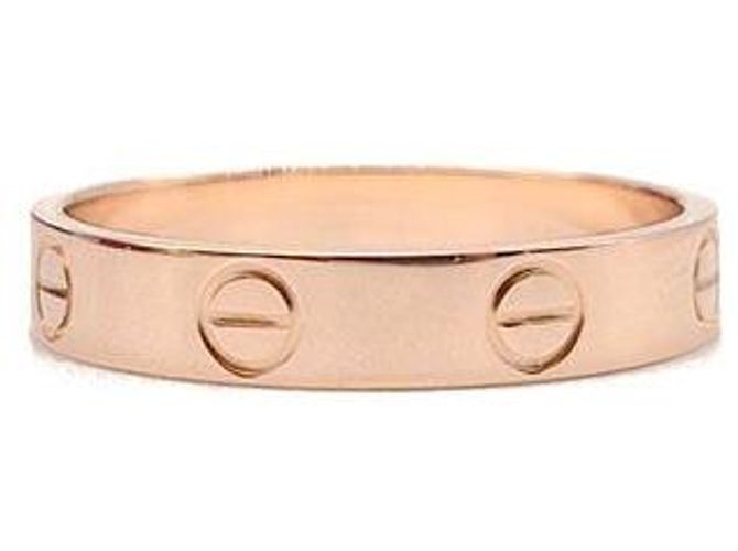 Anello Cartier Love Small Oro Rosa - vista 2