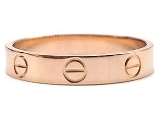 Anello Cartier Love Small Oro Rosa - vista 3