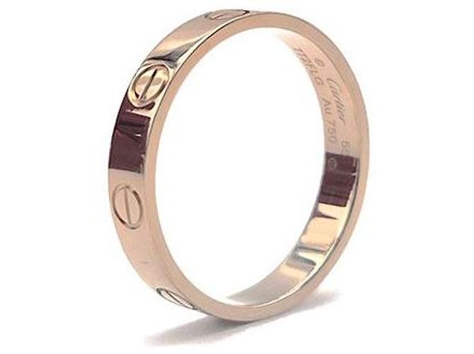 Anello Cartier Love Small Oro Rosa - vista 5
