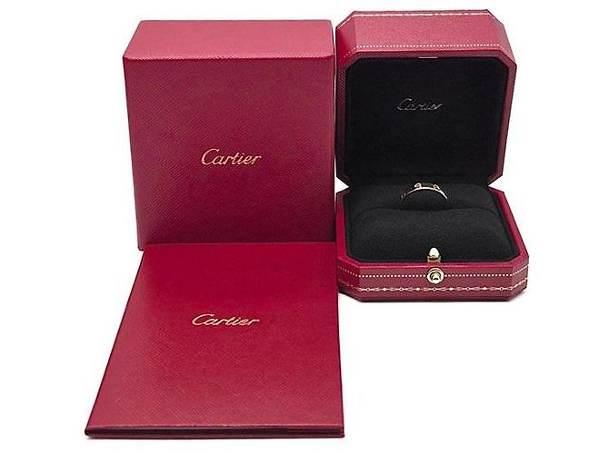 Anello Cartier Love Small Oro Rosa - vista 7