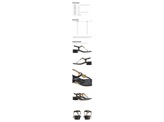 Gucci Sandali Matelassé Black Nero - vista 2