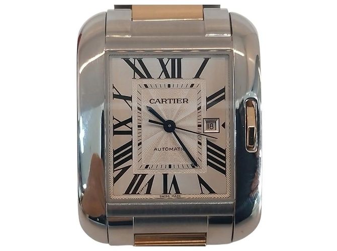 Cartier Orologio Unisex Tank Anglaise Rose Gold Combo Rosa - vista 7