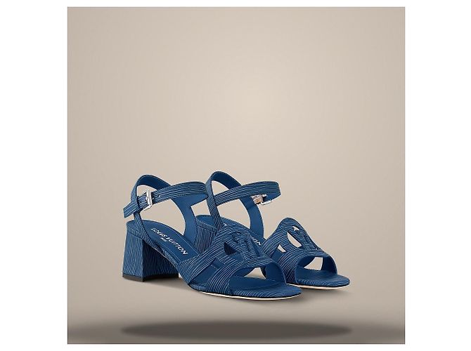 Louis Vuitton Sandali Isola Dark Blue - vista 2