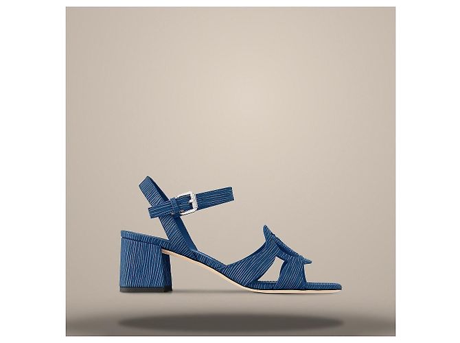 Louis Vuitton Sandali Isola Dark Blue - vista 3