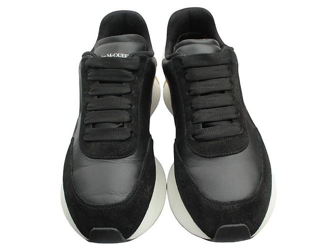 Alexander Mcqueen Sneakers da uomo nere e bordeaux Rosso - vista 2