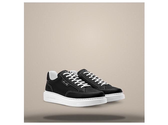 Louis Vuitton Beverly Hills Sneaker Black Nero - vista 2